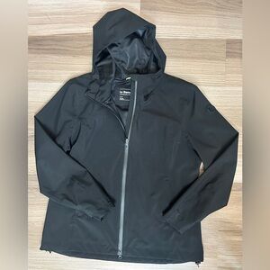 Lole Le Element 2  Hooded Rain Jacket Black Size XL